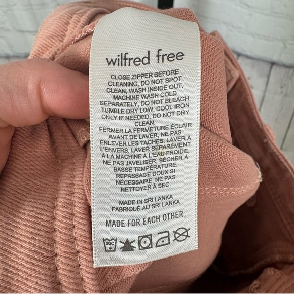 Wilfred Free Modern Utility Shorts Dusty Pink Size 2 - Picture 5 of 10